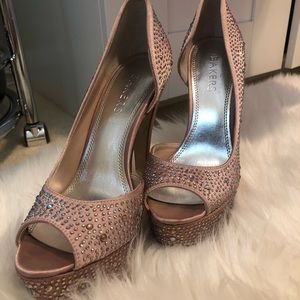 Crystal Pink Pumps